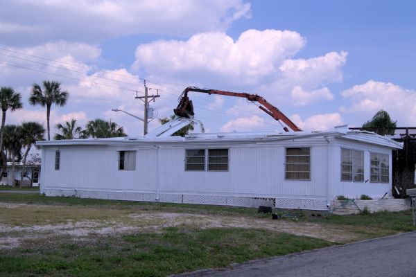 Mobile Home Demolition in Kokomo
