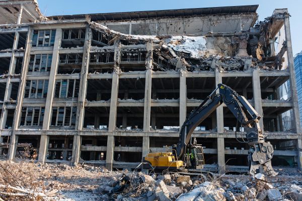 Commercial Building Demolition in Kokomo