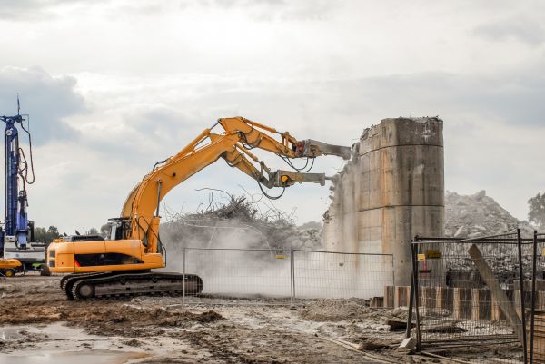 Silo Demolition in Kokomo