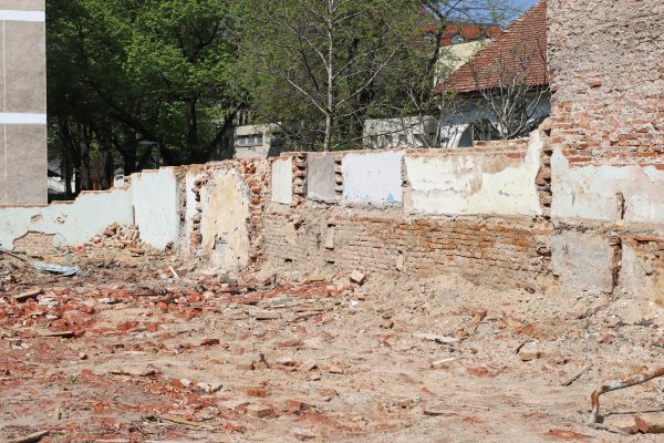 Brick Wall Demolition in Kokomo