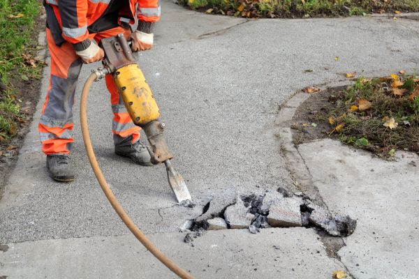 Concrete Sidewalk Removal in Kokomo
