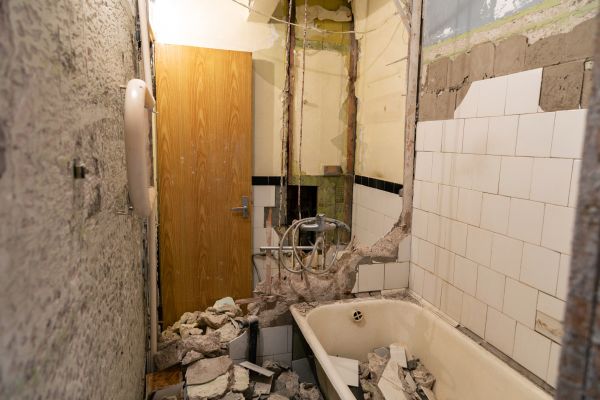 Shower Tile Demolition in Kokomo