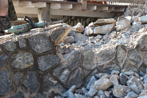 Retaining Wall Demolition in Kokomo