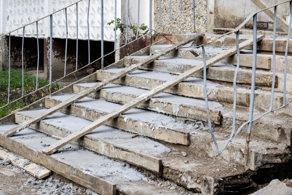Staircase Demolition in Kokomo